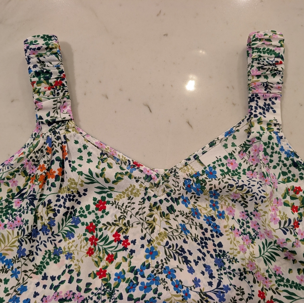 CAbi Floral Multicolor Top